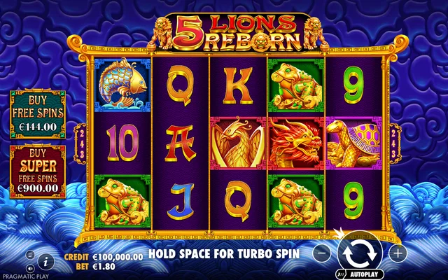 5 Lions Reborn — base game and controls