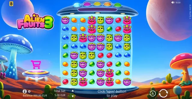Alien Fruits 3: official base-game layout.