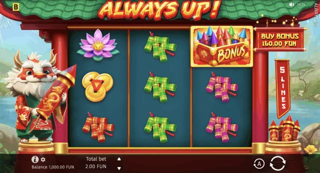 Always Up!: official main-game layout.