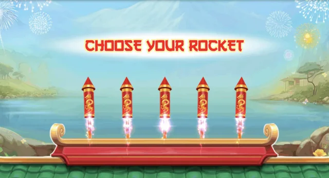 Always Up!: official five-rocket selection screen.