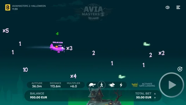 Aviamasters 2: Halloween: official flight-path and booster illustration.