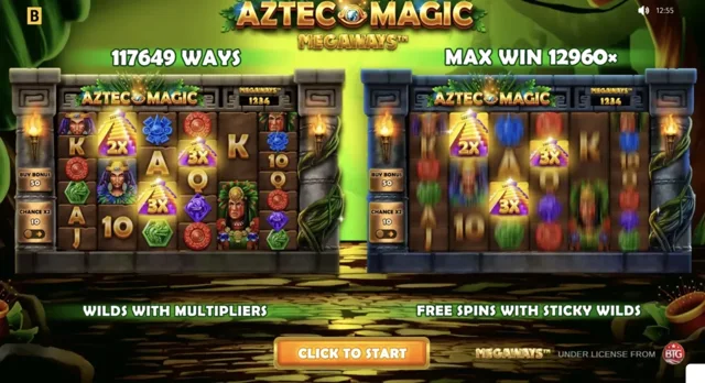 Aztec Magic Megaways: official Megaways game introduction and feature overview.