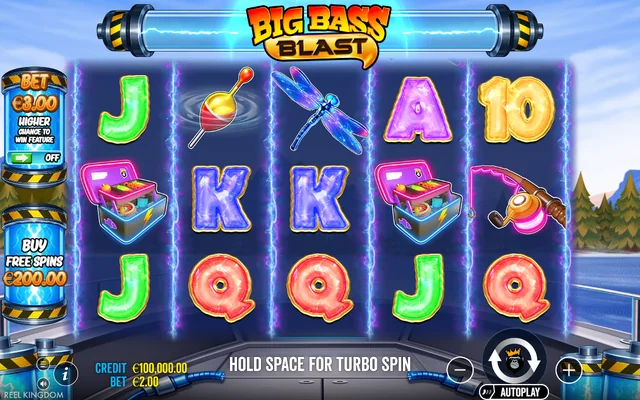 Big Bass Blast — base game and controls