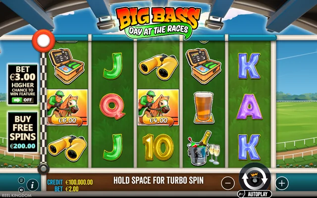 Big Bass Day at the Races — base game and controls
