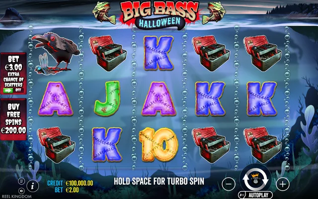 Big Bass Halloween — base game and controls