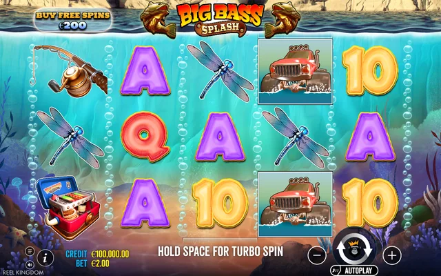 Big Bass Splash — base game and controls