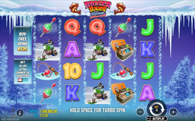 Bigger Bass Blizzard Christmas Catch — base game and controls