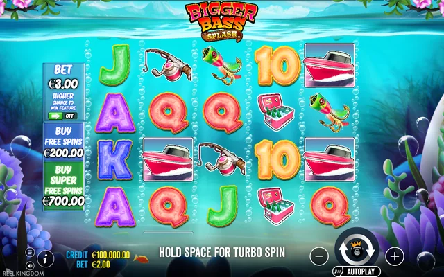 Bigger Bass Splash — base game and controls