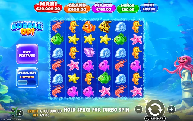 Bubble Up! — base game and controls