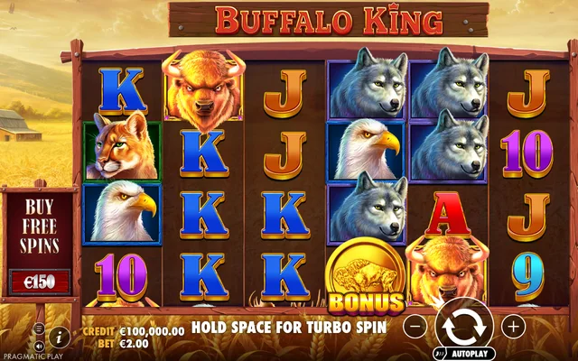 Buffalo King — base game and controls
