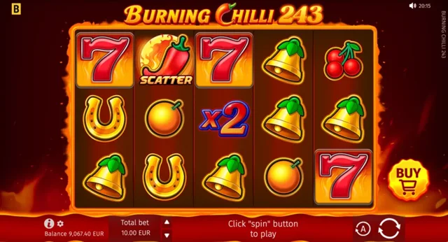 Burning Chilli 243: official base-game layout.