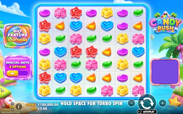 Candy Rush — base game and controls
