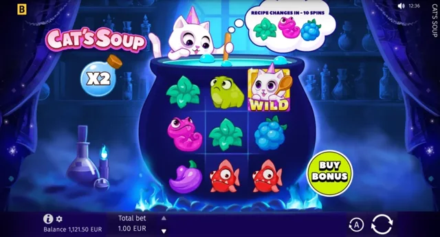 Cat's Soup: official Wild and multiplier-flask example.