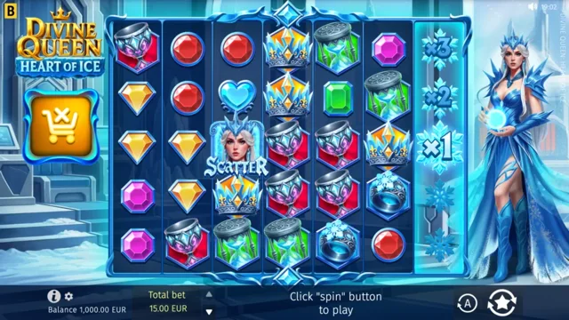 Divine Queen: Heart of Ice: official base-game layout.