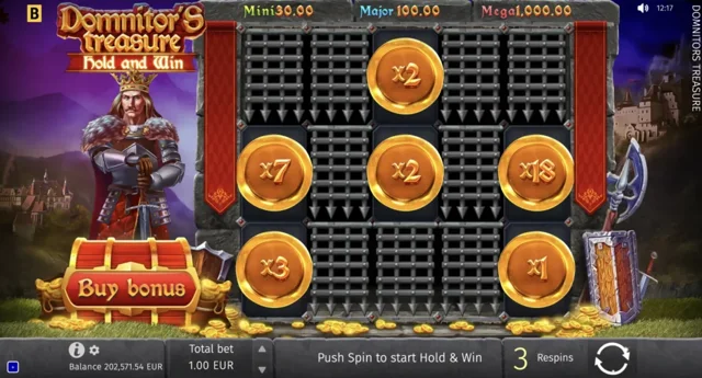 Domnitor’s Treasure: official medieval Coin-bonus board.