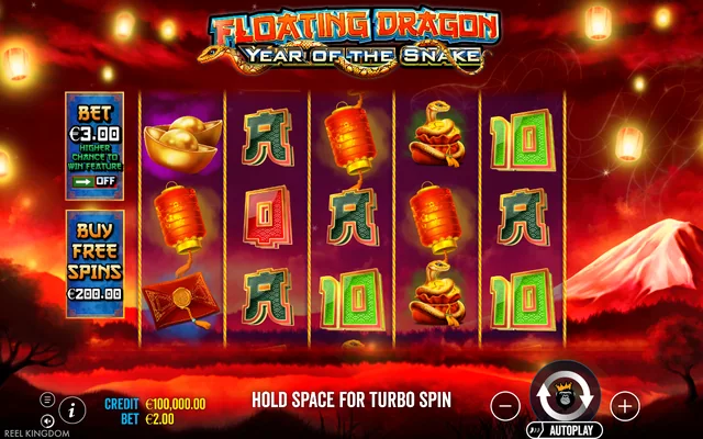 Floating Dragon – Year of the Snake — base game and controls
