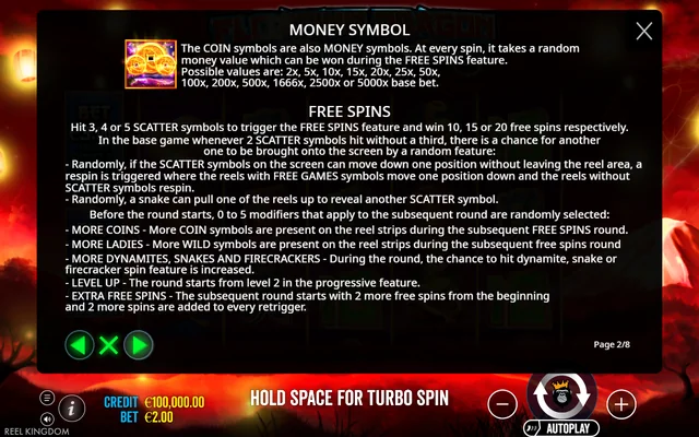 Floating Dragon – Year of the Snake — feature rules