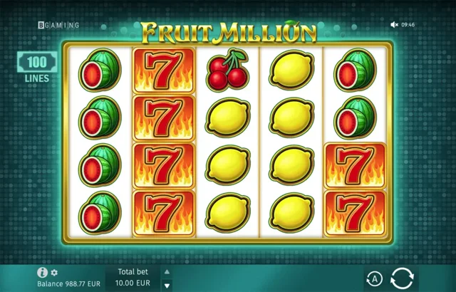Fruit Million: official studio reel screenshot.