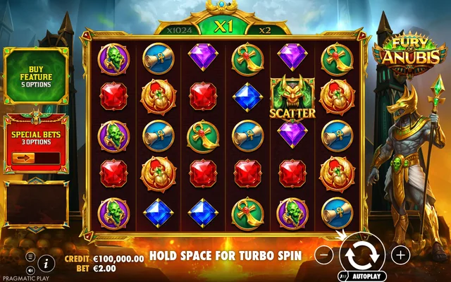 Fury of Anubis — base game and controls