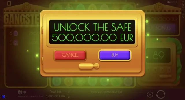 Gangsterz: official Safe-purchase confirmation.