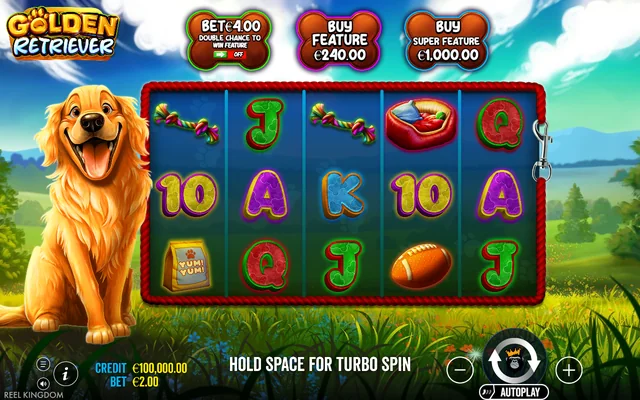 Golden Retriever — base game and controls