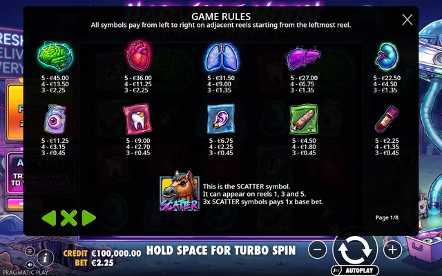 Harvest Moon – Grave Profits — symbol paytable and game rules