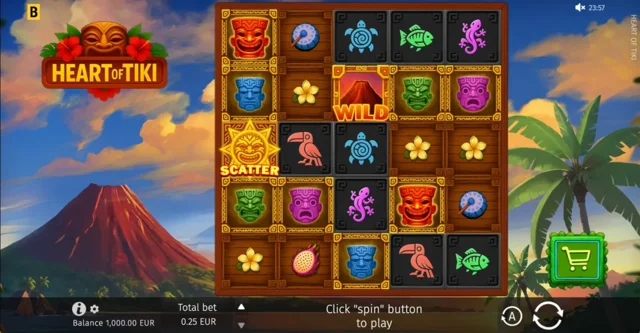 Heart of Tiki: official base-game layout.