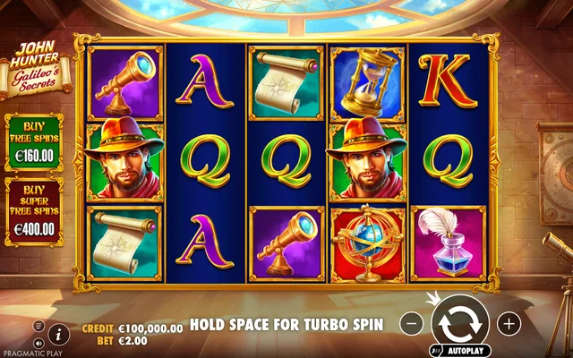 John Hunter and Galileo’s Secrets — base game and controls