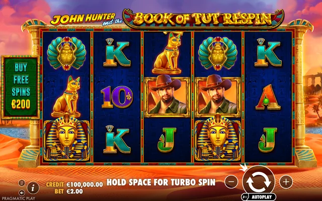 John Hunter and the Book of Tut Respin — base game and controls