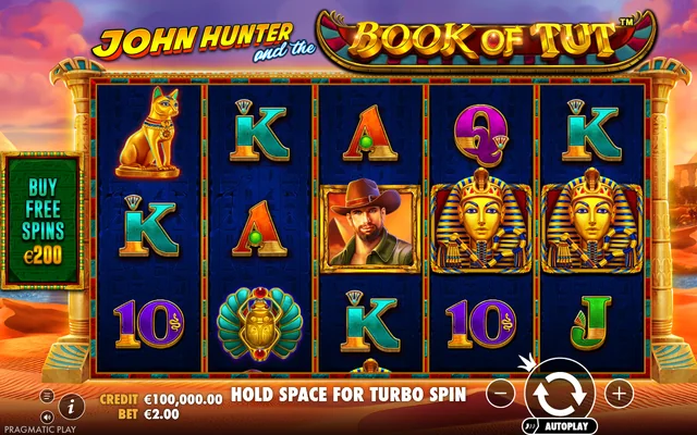 John Hunter and the book of Tut — base game and controls