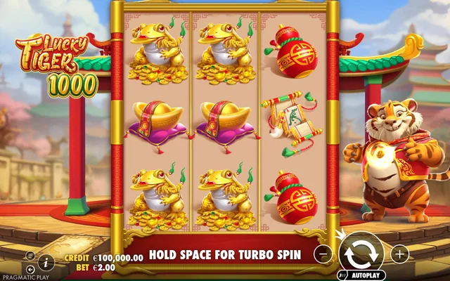 Lucky Tiger 1000 — base game and controls