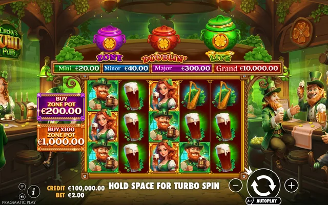 Lucky’s Wild Pub 2 — base game and controls
