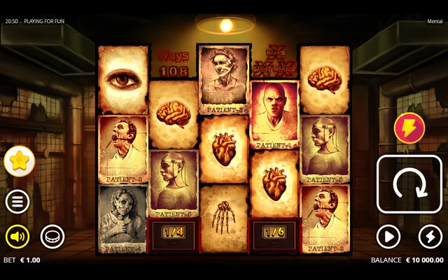 Mental base-game demo screenshot