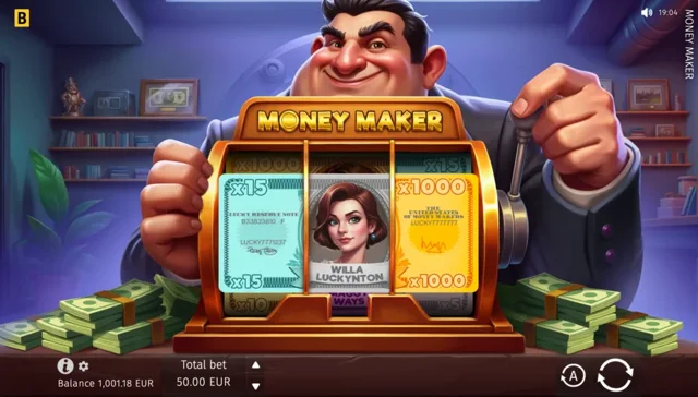 Money Maker: official base-game layout.