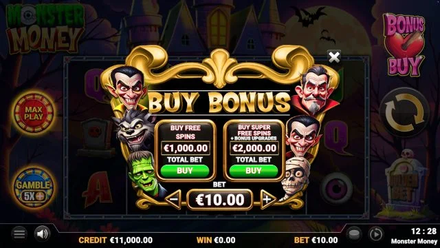 Monster Money — Bonus Buy