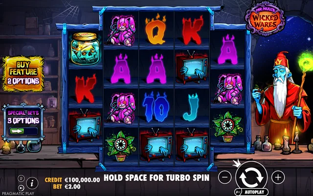 Mr Null’s Wicked Wares — base game and controls