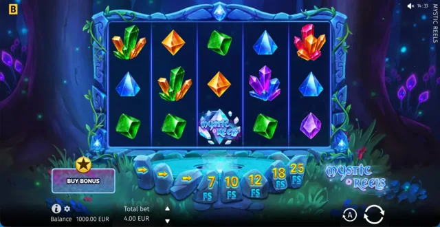 Mystic Reels: official base-game layout.