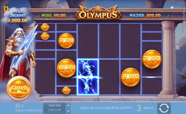 Olympus TRUEWAYS: official Lightning cell-splitting event in Coin Respin.
