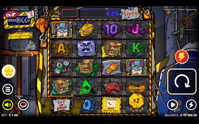 Outsourced 2 - Balkan Engineering demo layout and controls