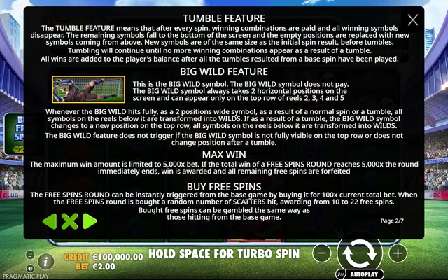 Spin & Score Megaways — feature rules