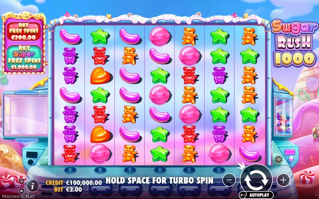 Sugar Rush 1000 — base game and controls