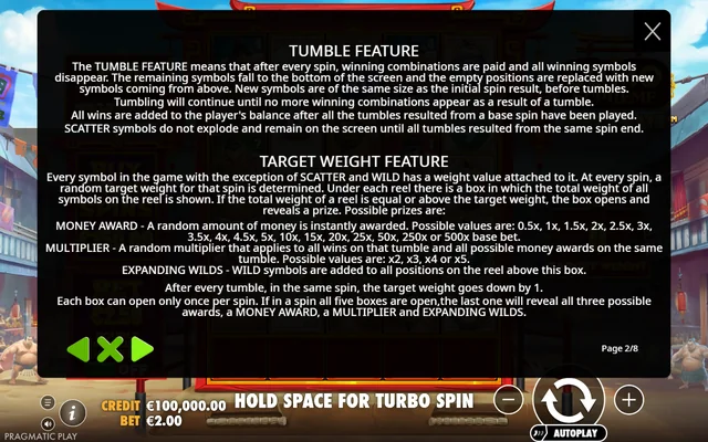 Sumo Supreme Megaways — feature rules