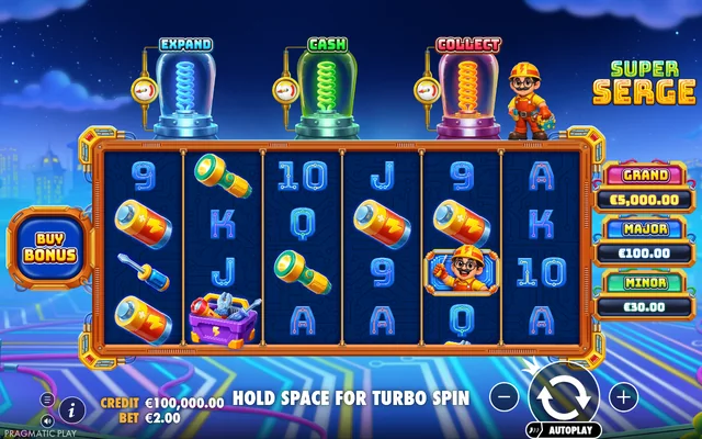 Super Serge — base game and controls
