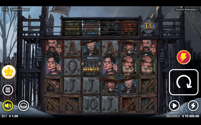 True Grit Redemption 2 demo layout and controls