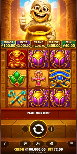 Tut’s Treasure Tower — base game and controls