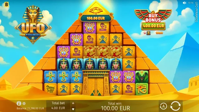 UFO Pyramids: official base-game layout.