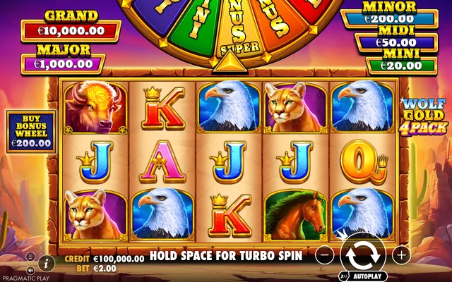 Wolf Gold 4 Pack — base game and controls