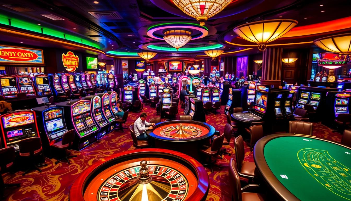 casino game selection