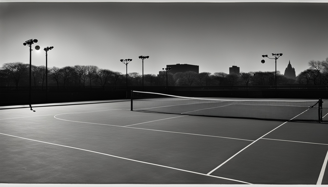 Flushing Meadows tennis courts