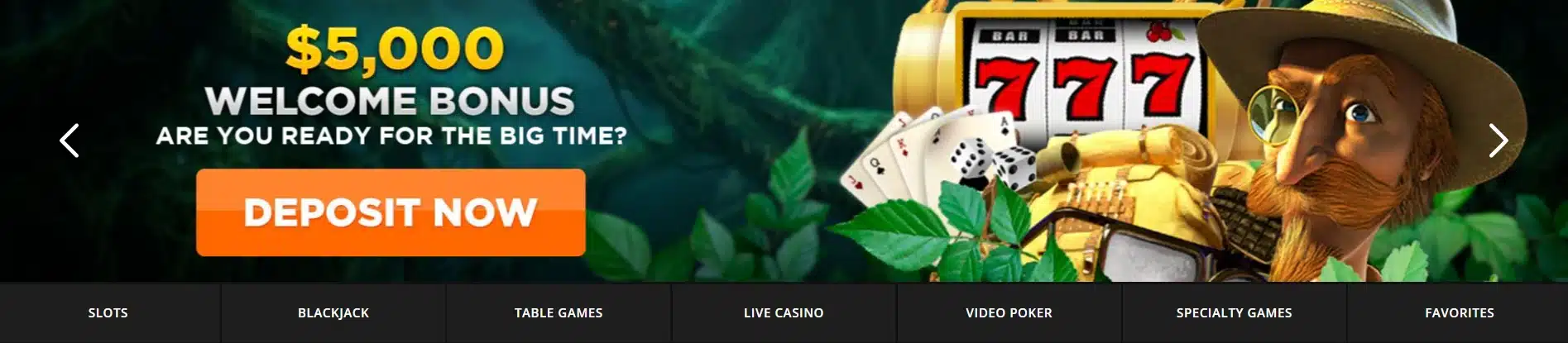 Wild Casino Welcome Bonus